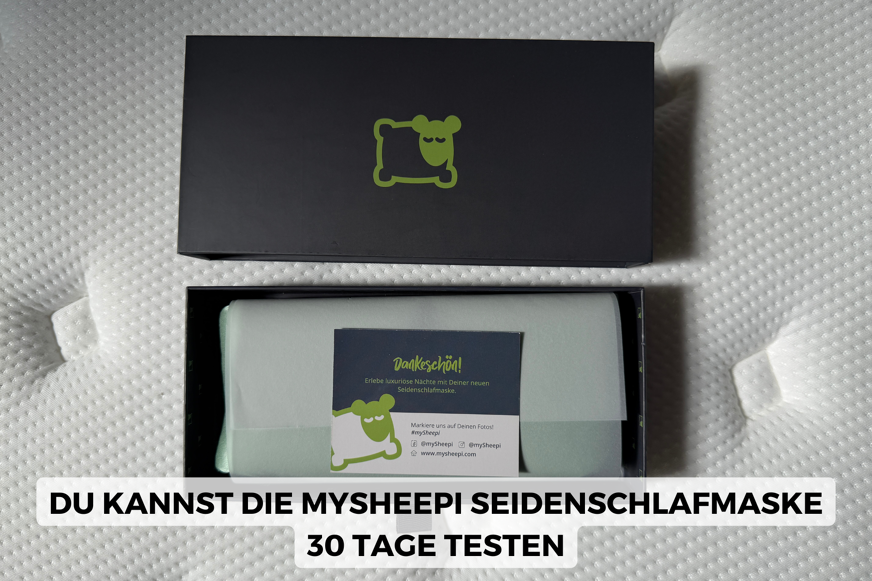 mySheepi Seidenschlafmaske